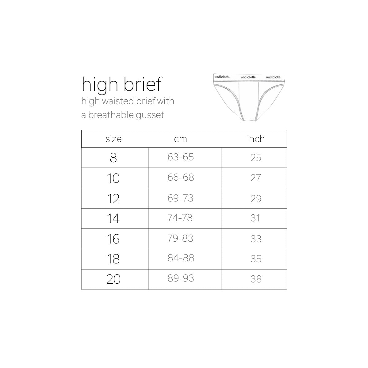 high brief grey