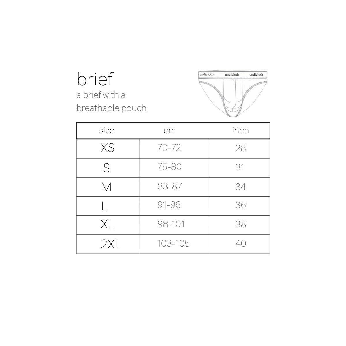 briefs charcoal vnt blk