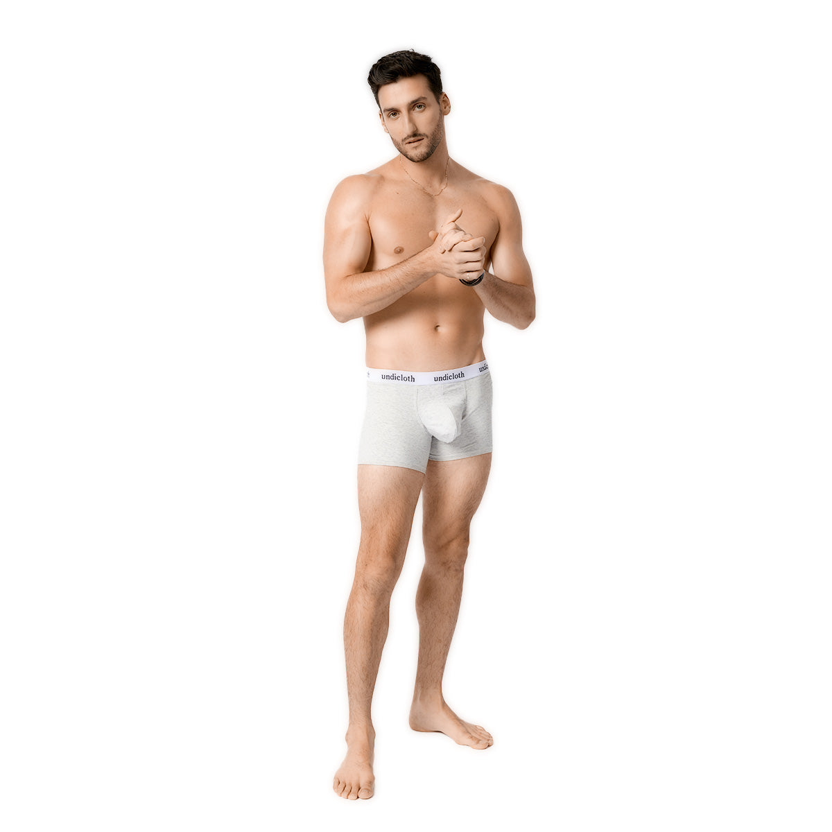 boxer brief grey