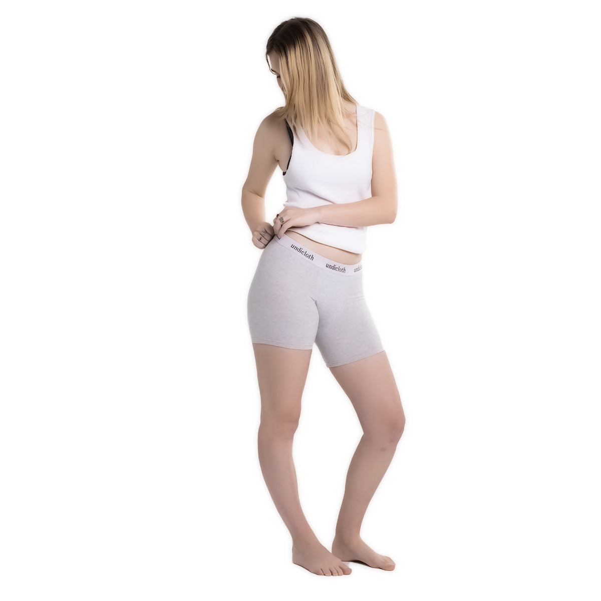 high boxer brief grey