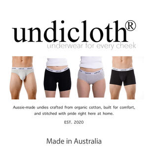 At undicloth®, we don’t muck about, we make our undies fair dinkum right here in Australia. From the first stitch to the last fold, every pair is made in Sydney using organic, fair-trade cotton, knitted down in Victoria. We’re all about small-batch, big-heart manufacturing, and we make sure everyone in our crew earns a proper, living wage. Sure, it’s not the cheapest way to make undies, but we reckon it’s the best. Aussie-made, comfy as all get-out, and good for the planet, what more could your bum want? #undicloth #aussielove #australia #madeinaustralia #underwear #fun #slowfashion #fashion #smallbusiness #smallbatch