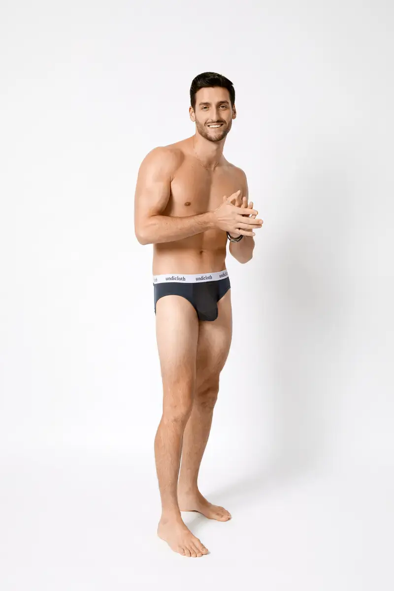 3. Briefs Charcoal Vintage Black