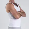1. Mens Rib Singlet White thumbnail