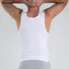 2. Mens Rib Singlet White thumbnail